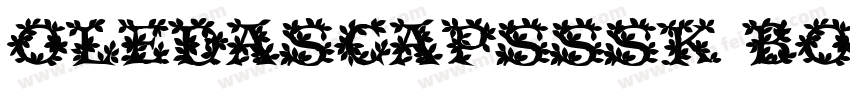 OledaSCapsSSK Bold字体转换